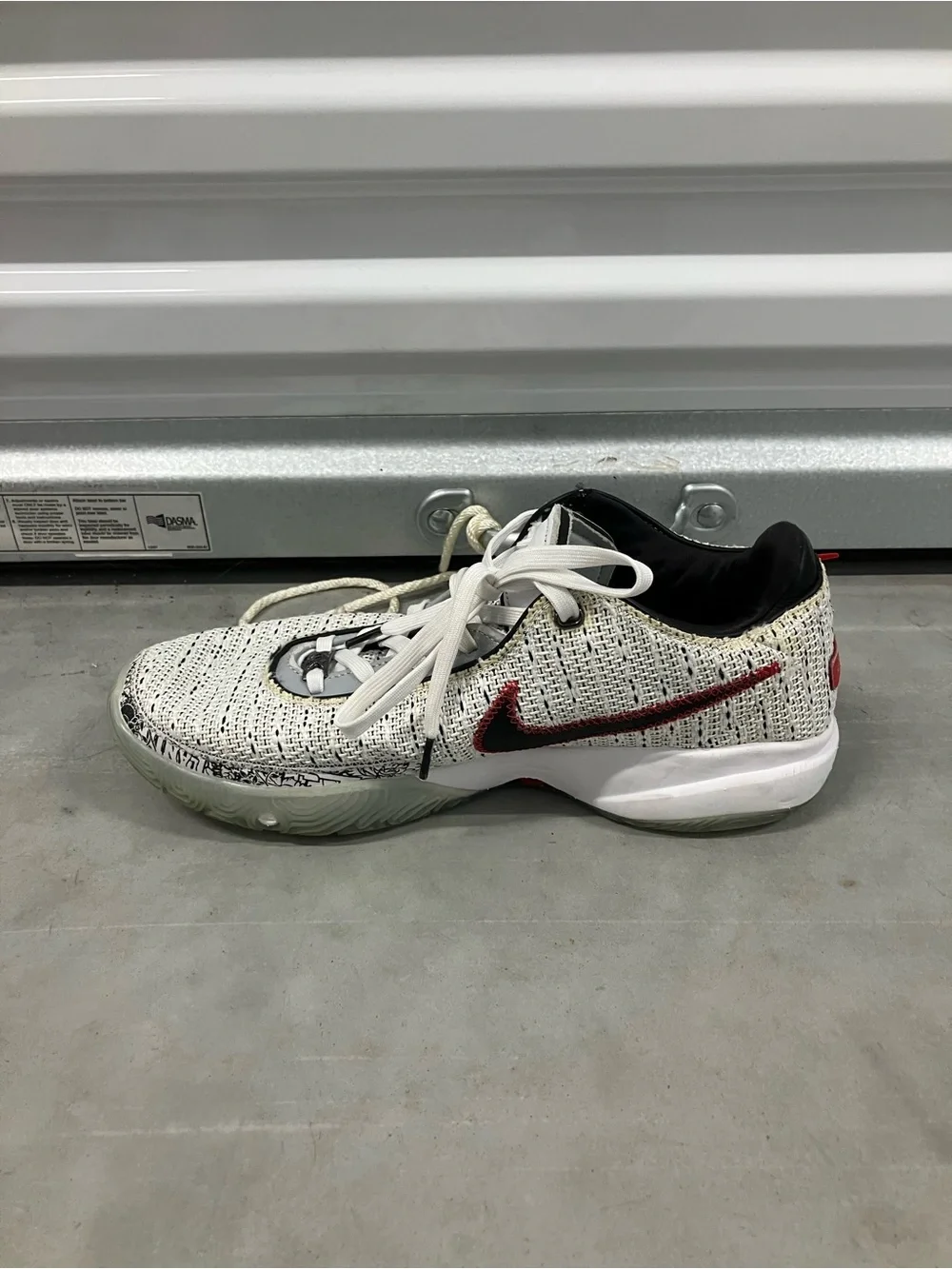 Nike Lebron 20XX The Debut White Knit Basketball Shoes